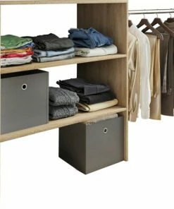 Kleiderregal DACHO - Sonoma Eiche - Holz - 100 Cm