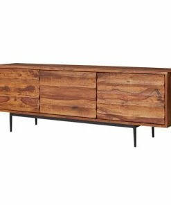 Lowboard - Sheesham Massivholz - 147 Cm Breit
