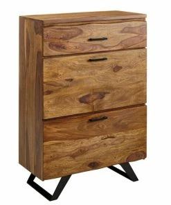 Kommode - Sheesham Massivholz - 80 Cm