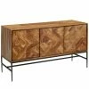 Sideboard - Sheesham Massivholz - 123 Cm