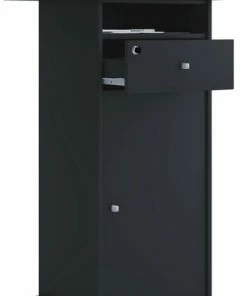 Beamer-Stand NETA - Schwarz - Drehtür - Schublade - 60 Cm