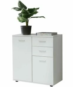 Kommode - Weiß - 71 Cm Breit