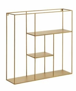 Wandregal - Gold - 68 Cm